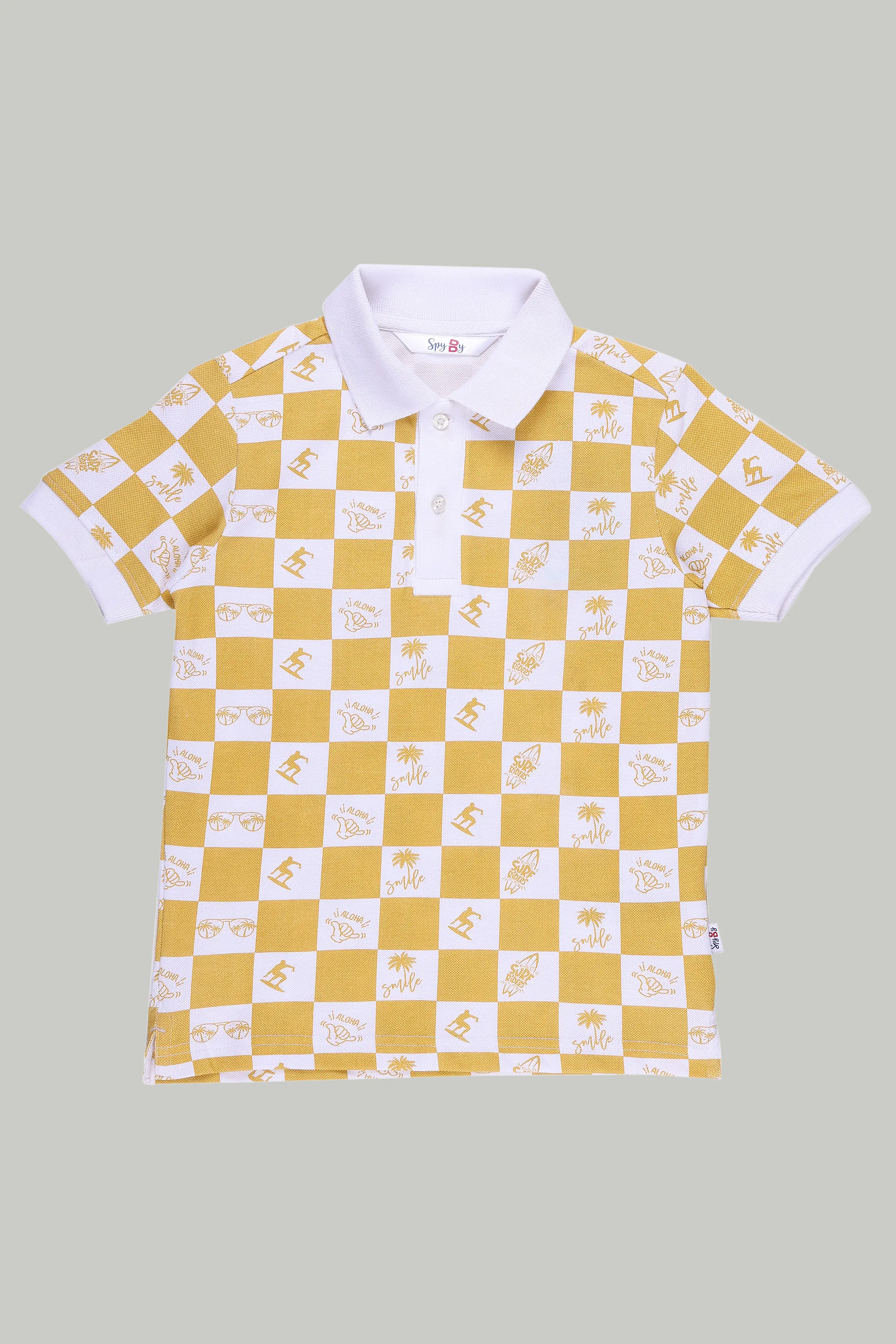 Spyby Boys Aop Polo T-Shirt