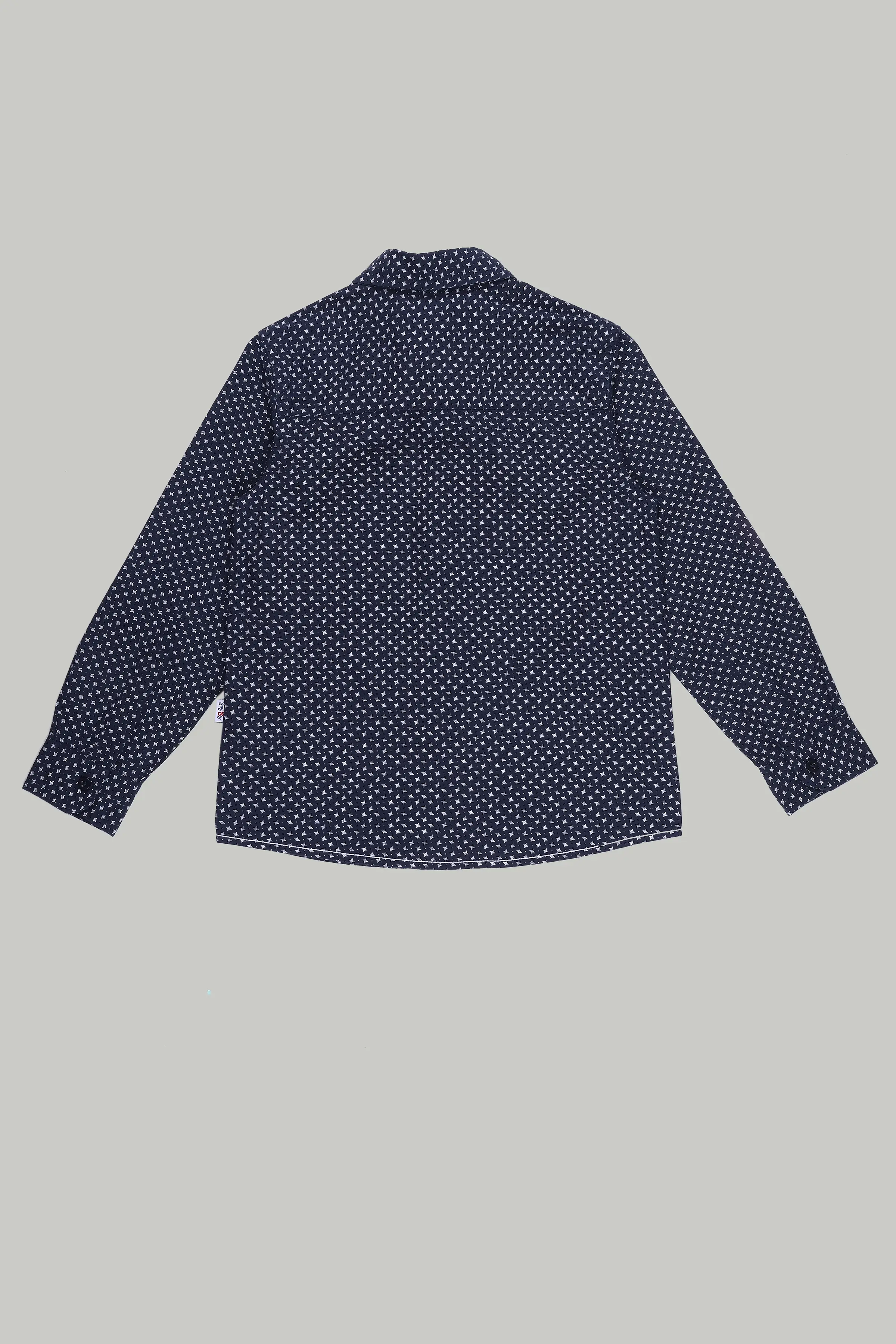 Spyby Boys Black Color Full Sleeve Shirt - 3