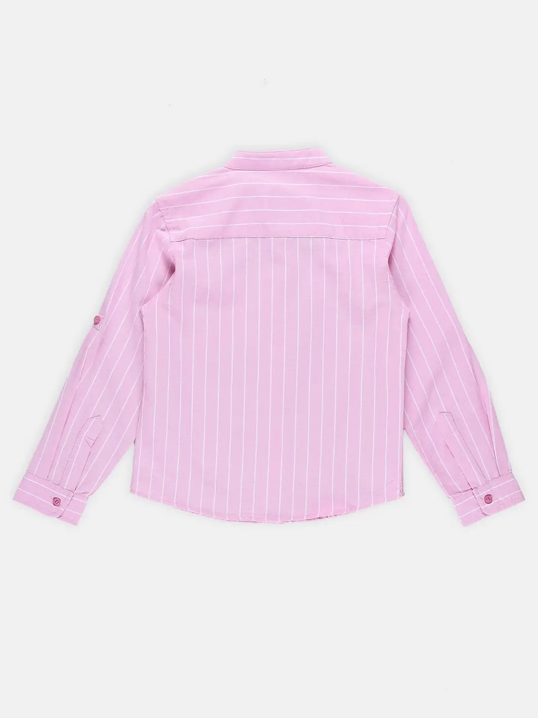 Spyby Boys Pink Color Full Sleeve Shirt - 3
