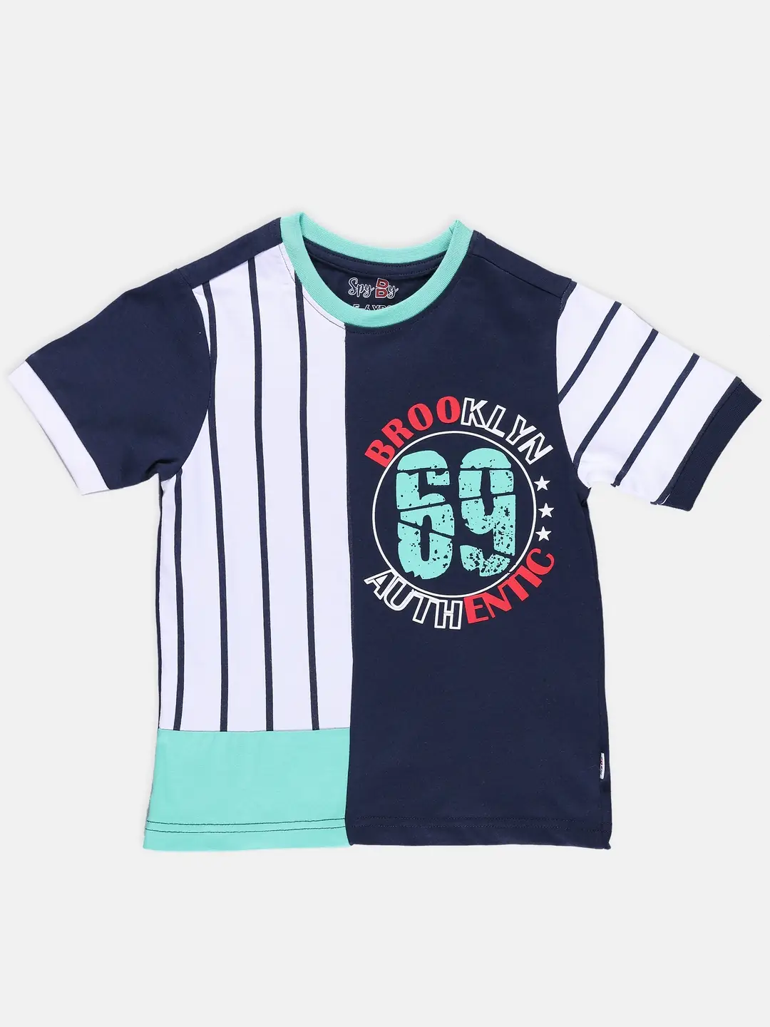 Spyby Boys Multicolor T-Shirt