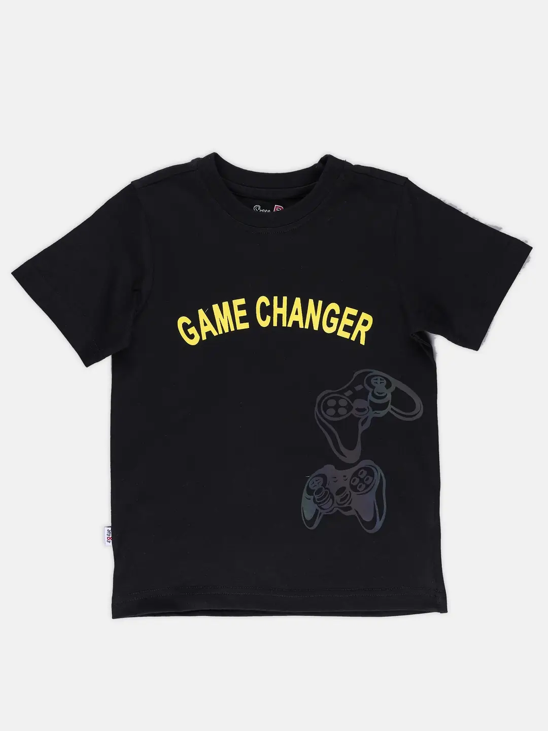 Spyby Boys Black Color T-Shirt