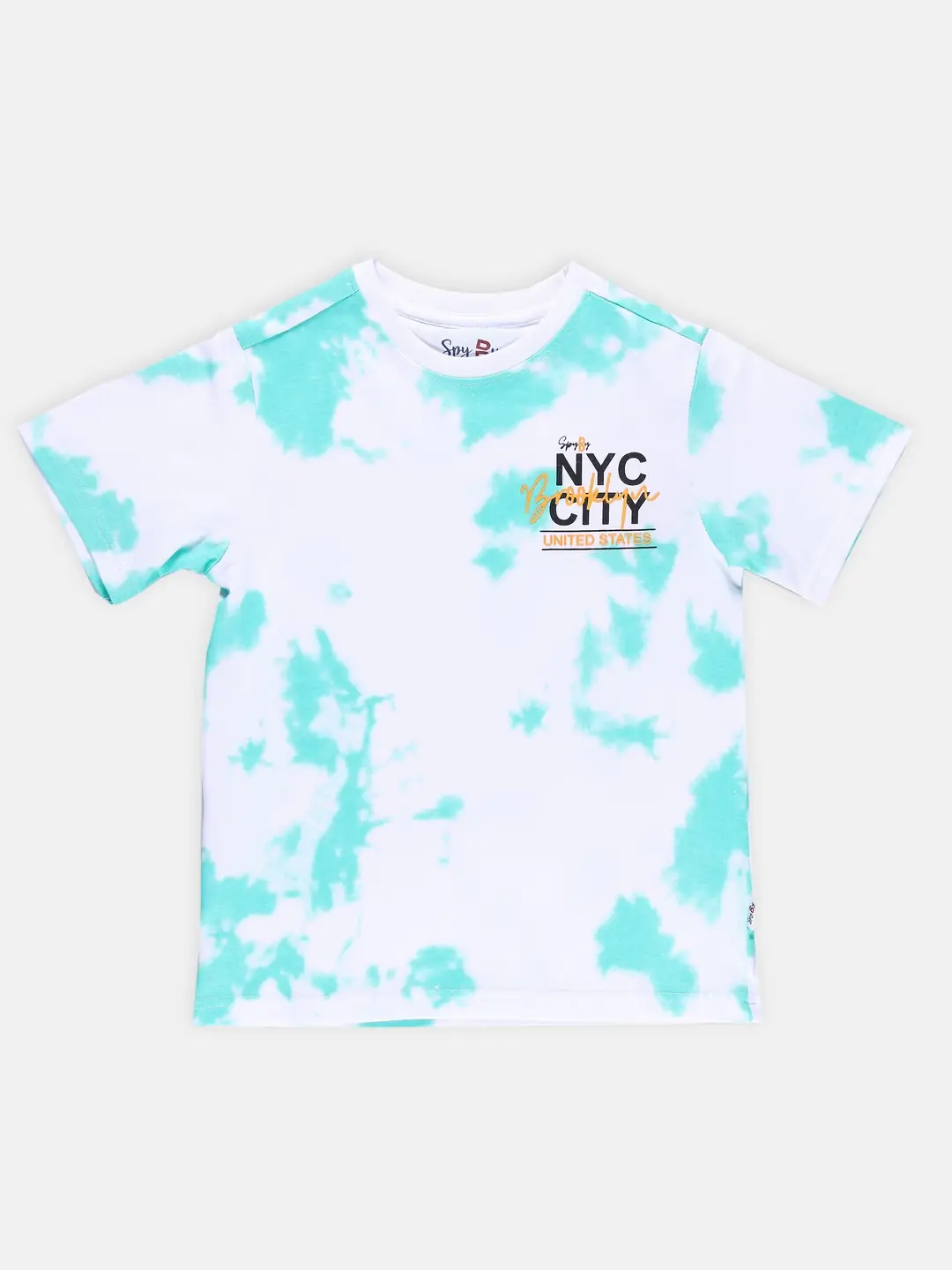 Spyby Boys White Color T-Shirt