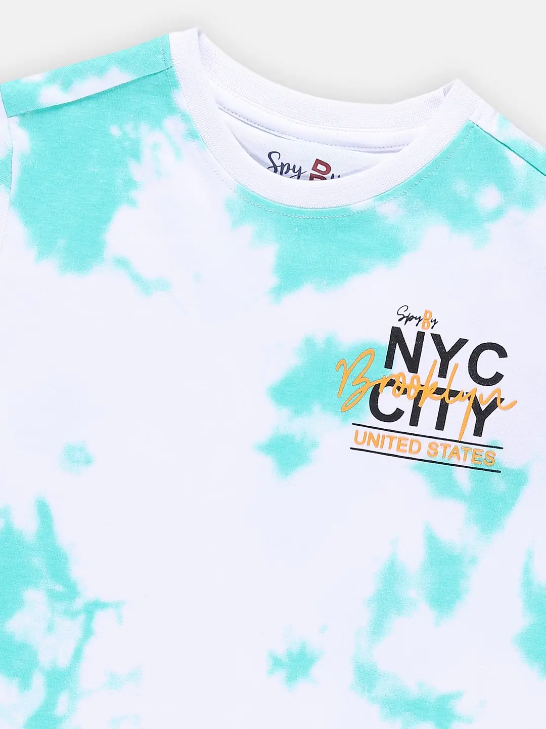 Spyby Boys White Color T-Shirt - 2