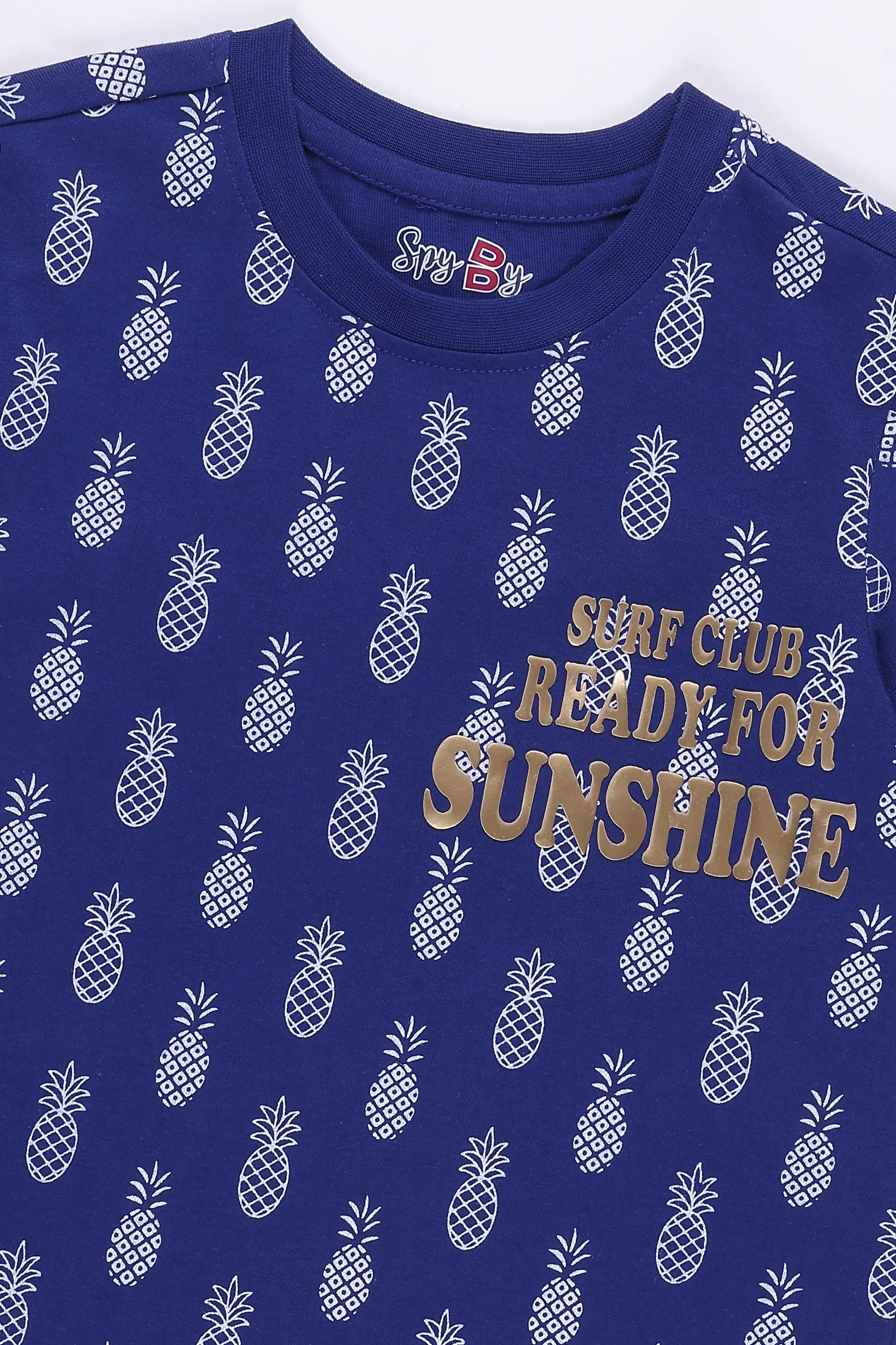 Spyby Boys Blue Color T-Shirt - 2