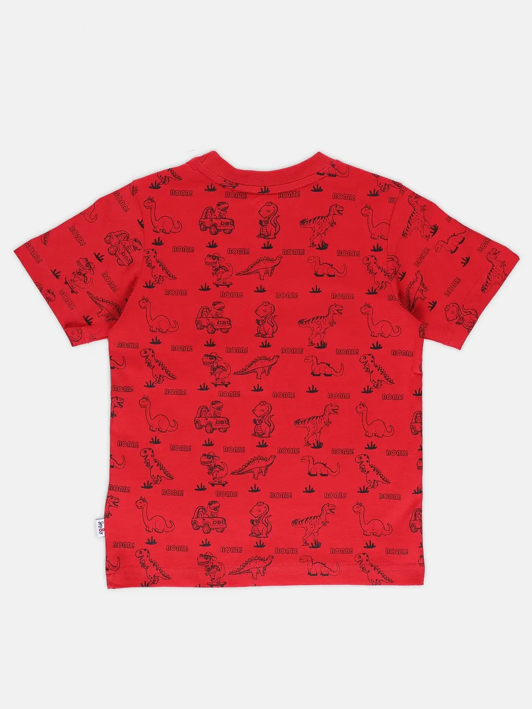 Spyby Boys Red Color T-Shirt - 3