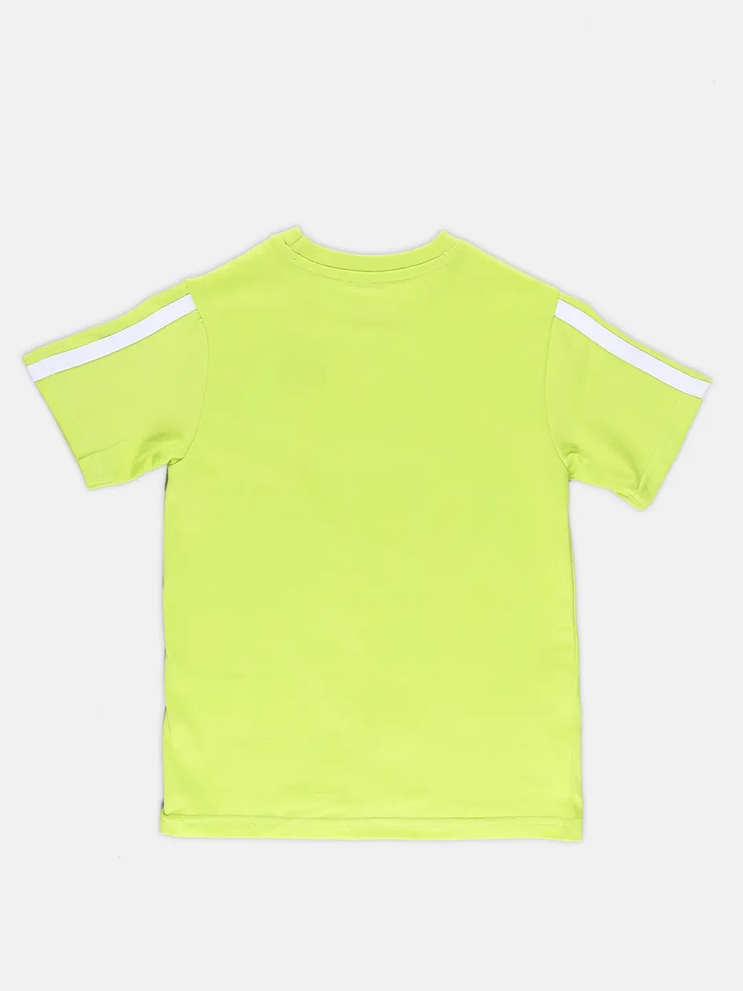 Spyby Boys Neon Green Color T-Shirt - 3