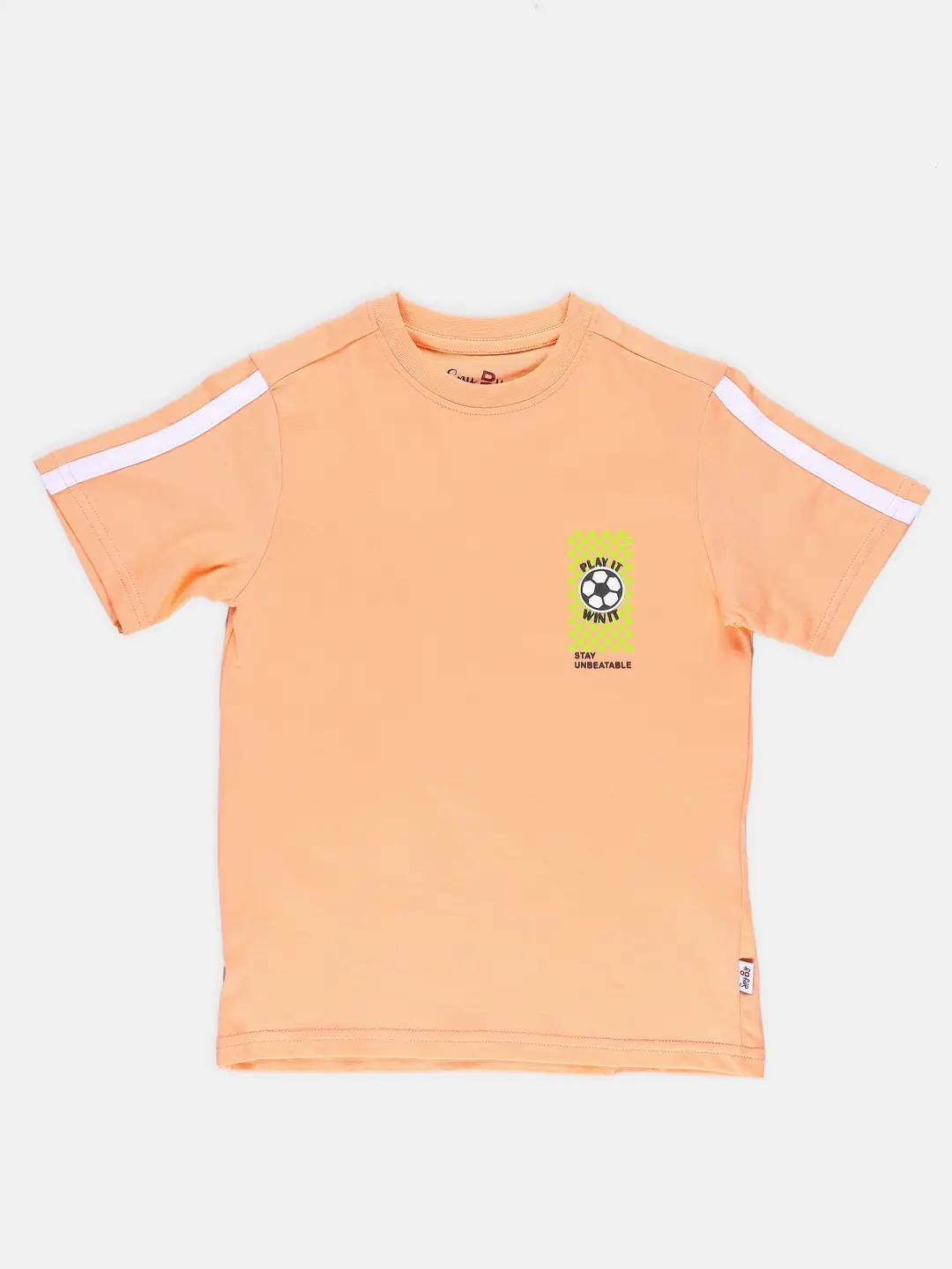 Spyby Boys Orange Color T-Shirt