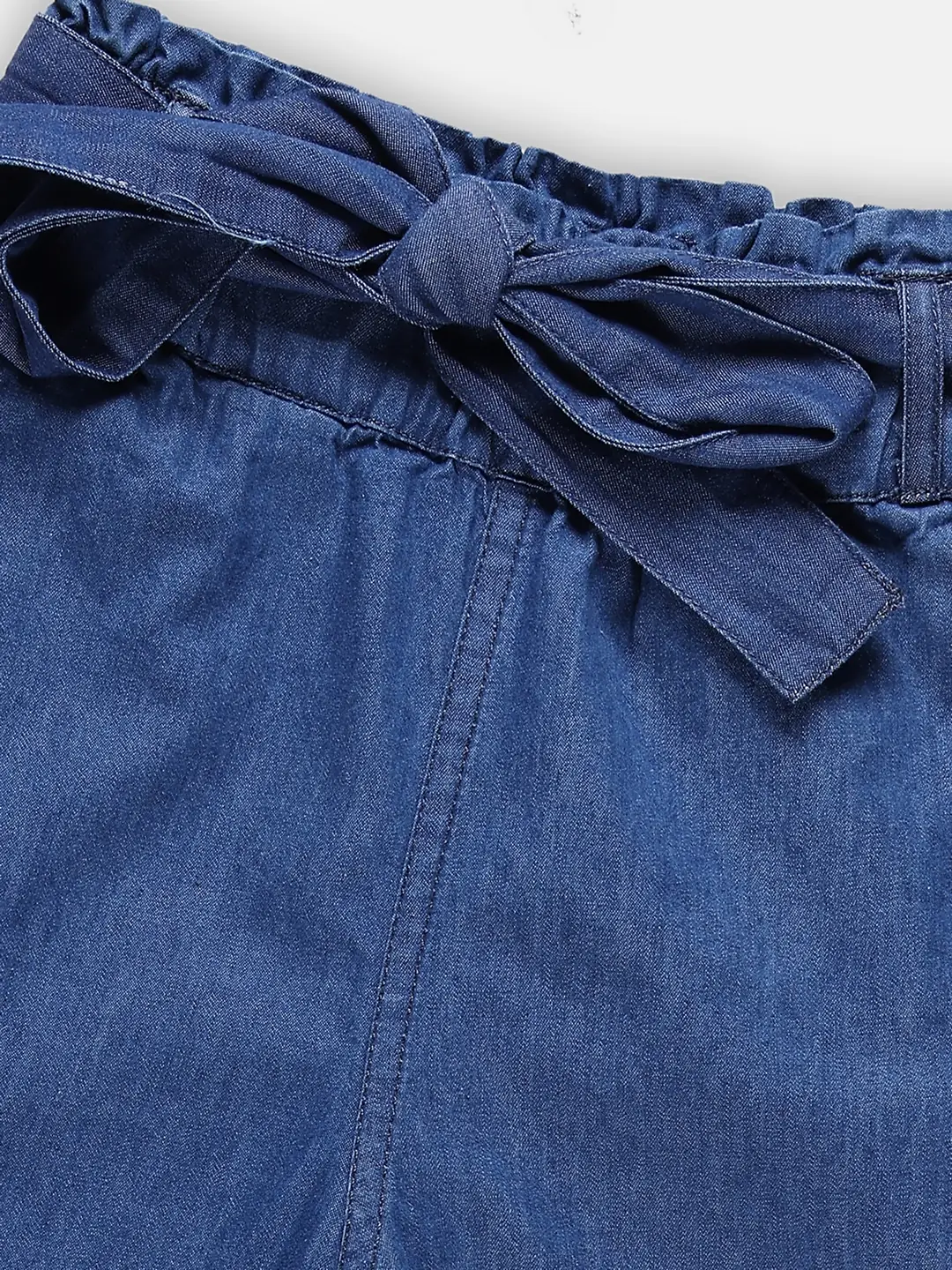 Spyby Girls Blue Color Culottes - 2