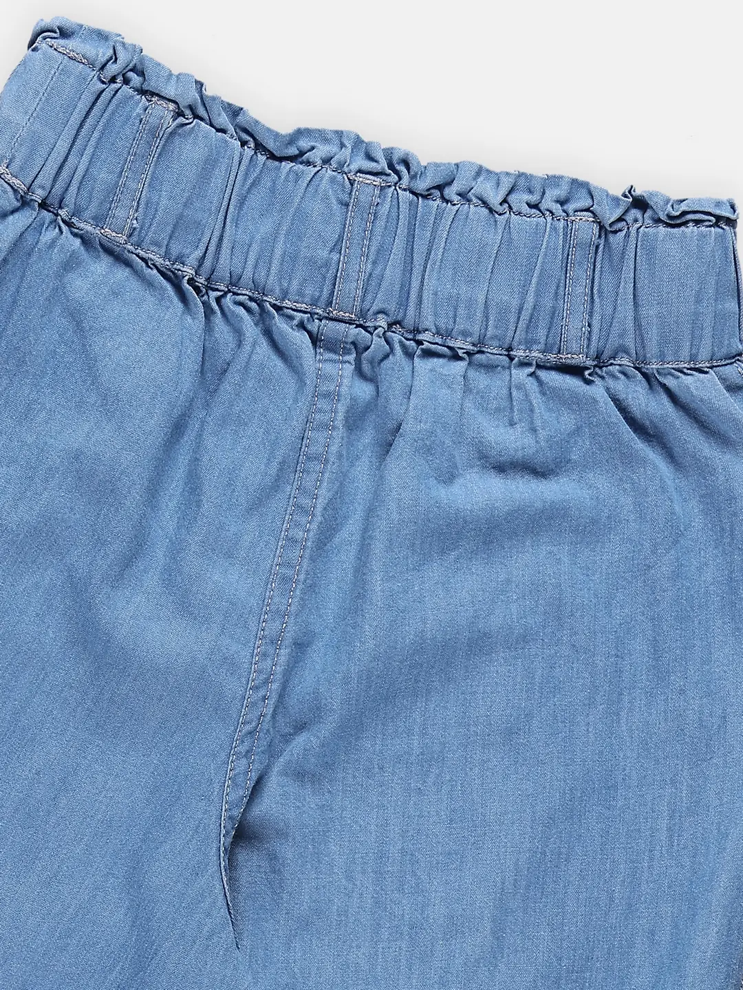 Spyby Girls Light Blue Color Culottes - 2