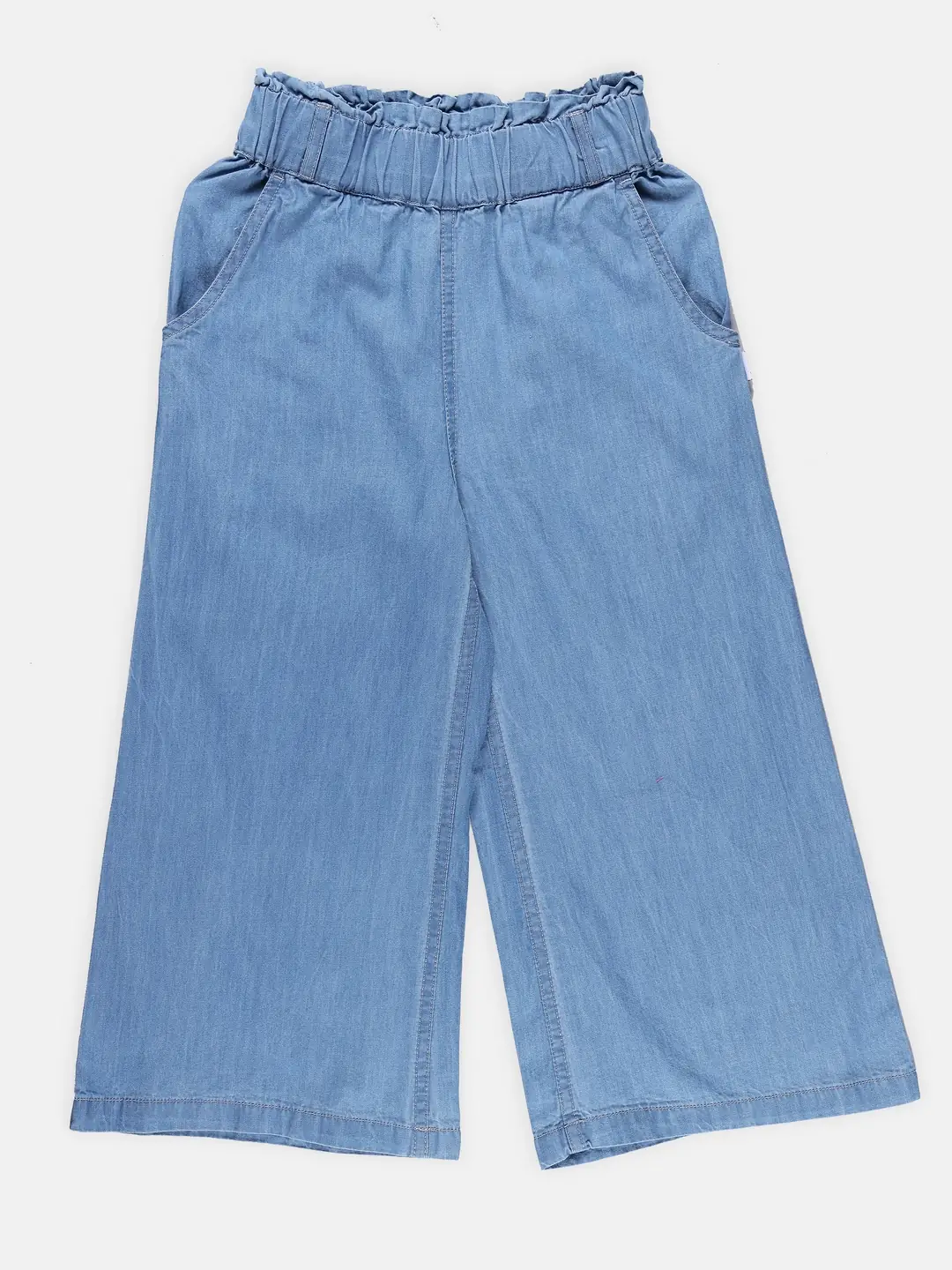 Spyby Girls Light Blue Color Culottes - 3