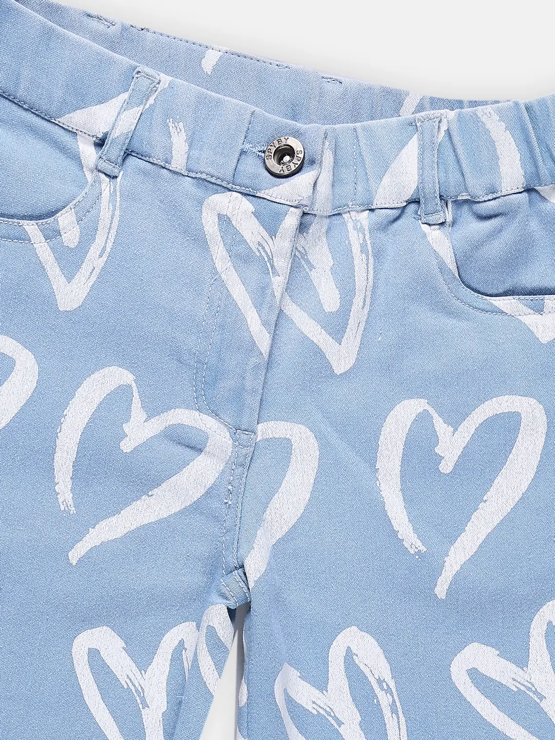 Spyby Girls Blue Trouser - 2