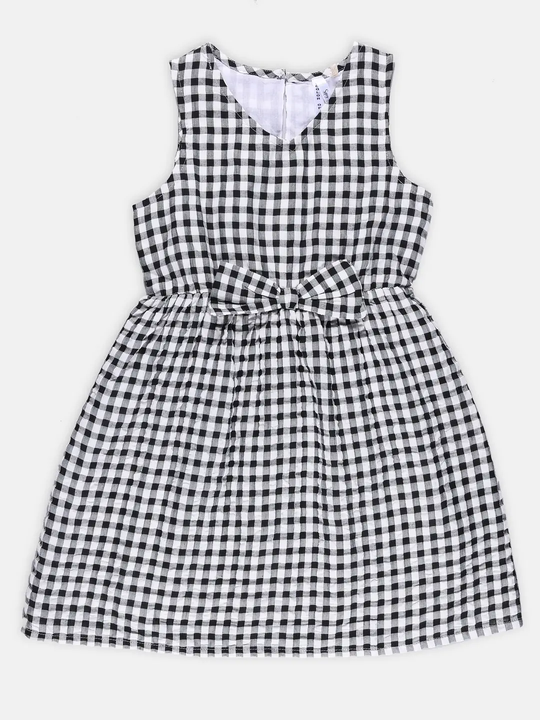 Spyby Girls Black Color Dress