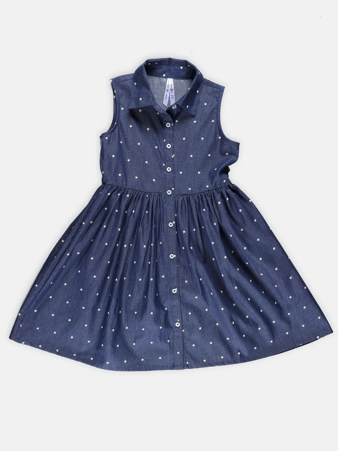 Spyby Girls Blue Color Dress