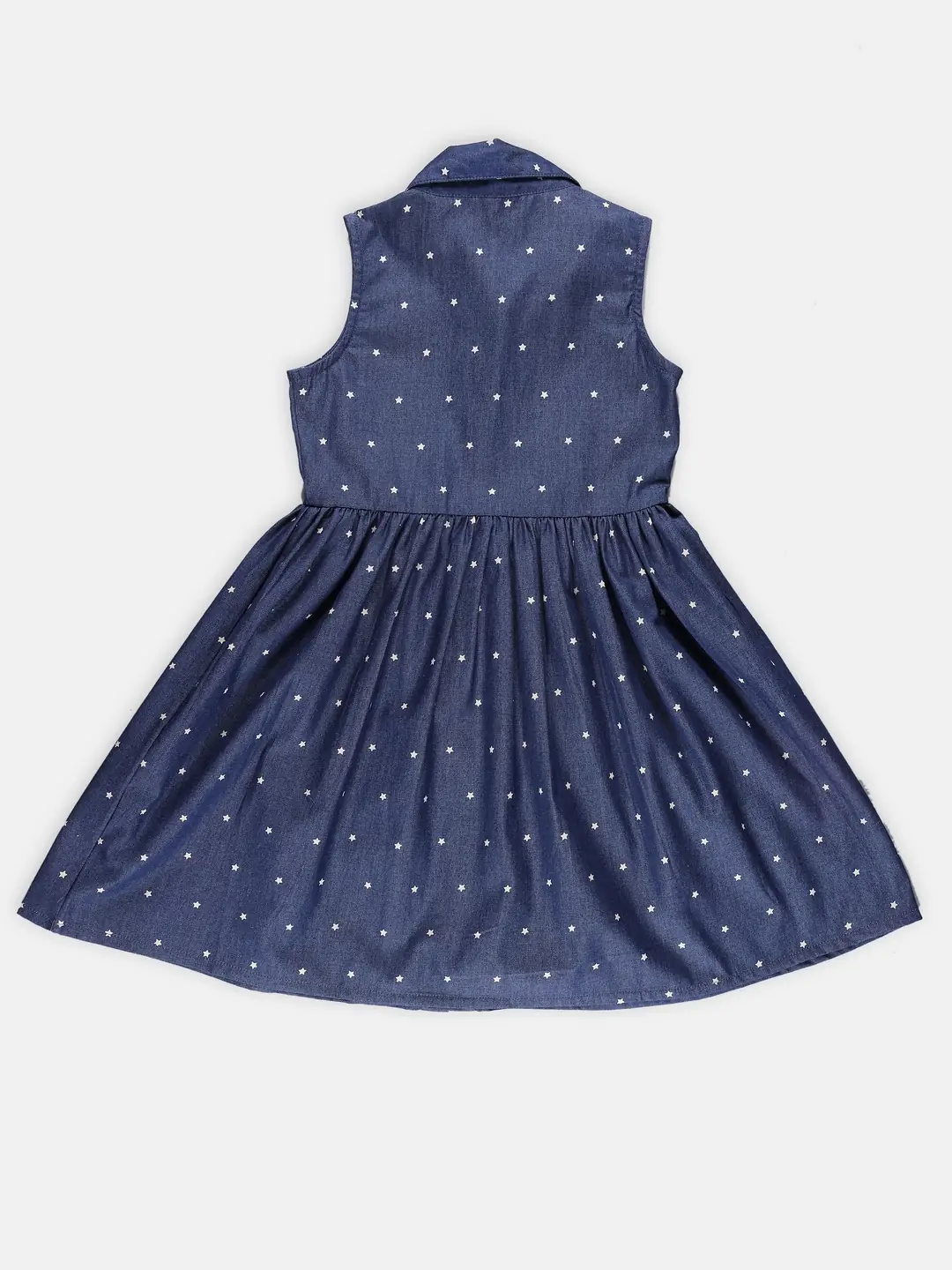 Spyby Girls Blue Color Dress - 3