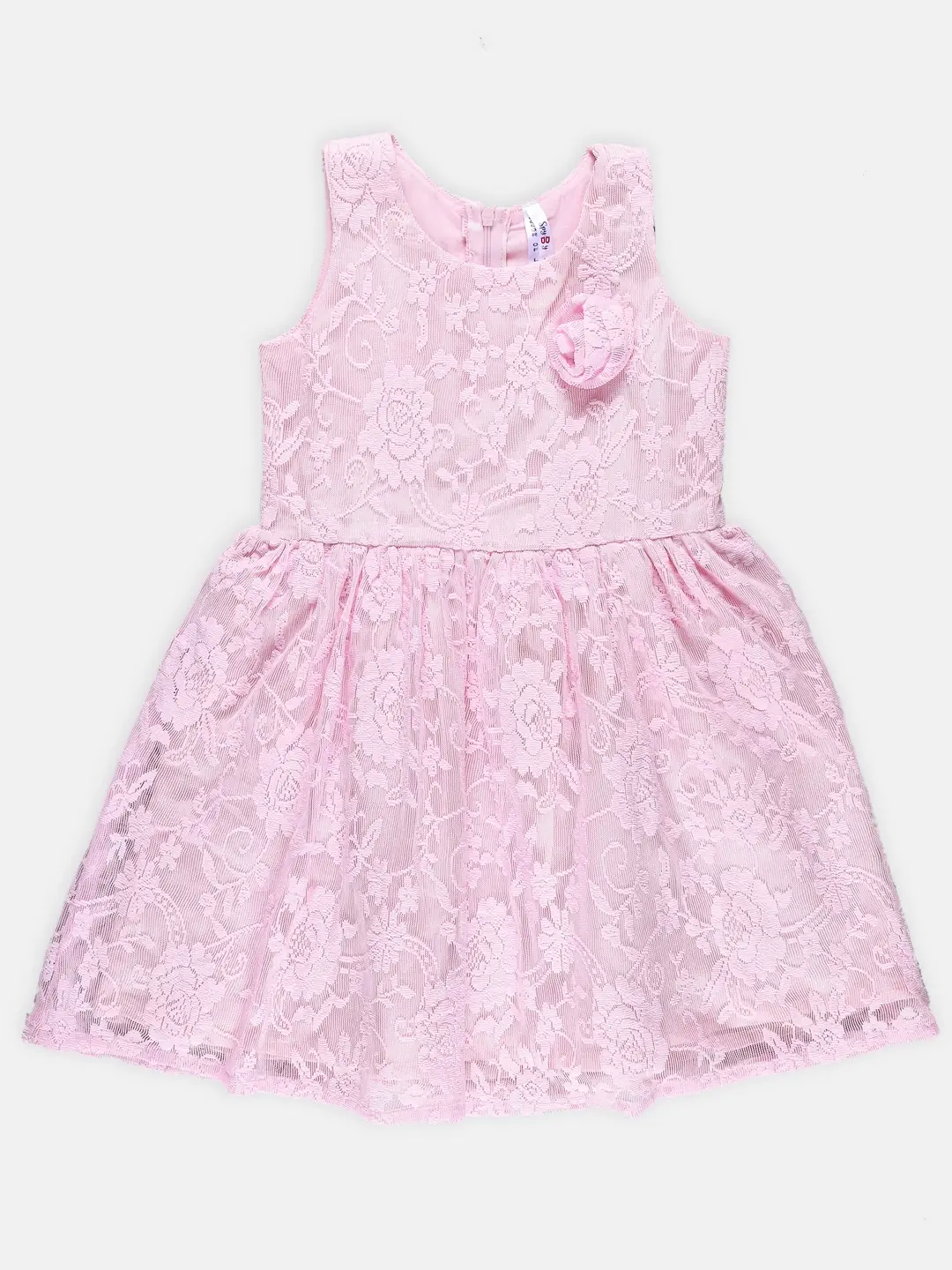 Spyby Girls Pink Color Dress
