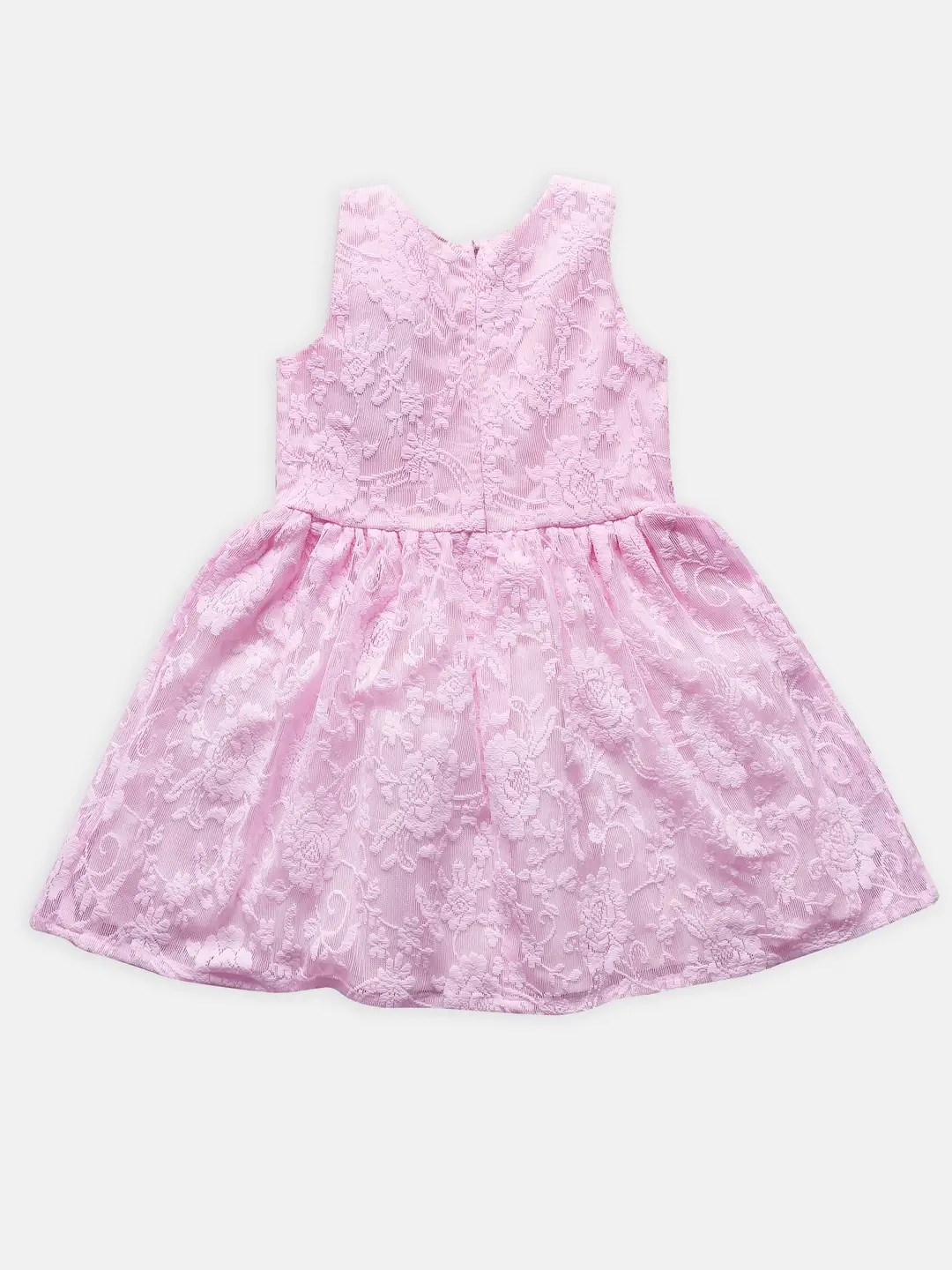 Spyby Girls Pink Color Dress - 3