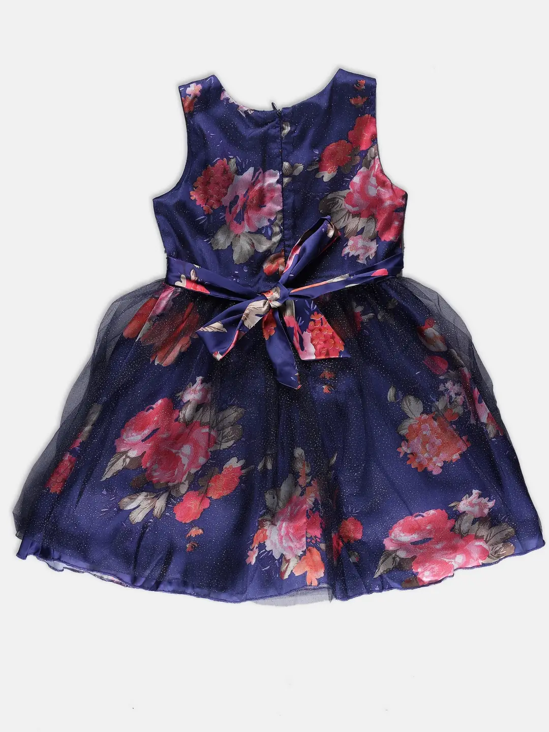 Spyby Girls Blue Color Dress - 3