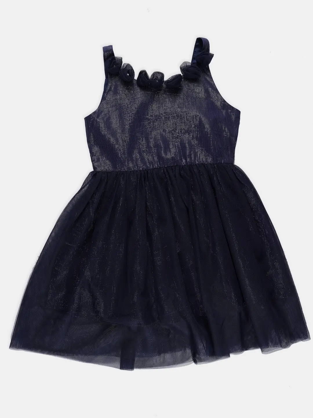 Spyby Girls Navy Color Dress