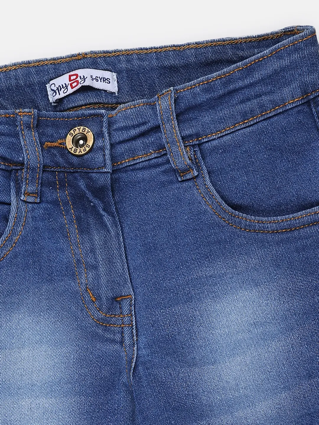 Spyby Girls Blue Color Short - 2