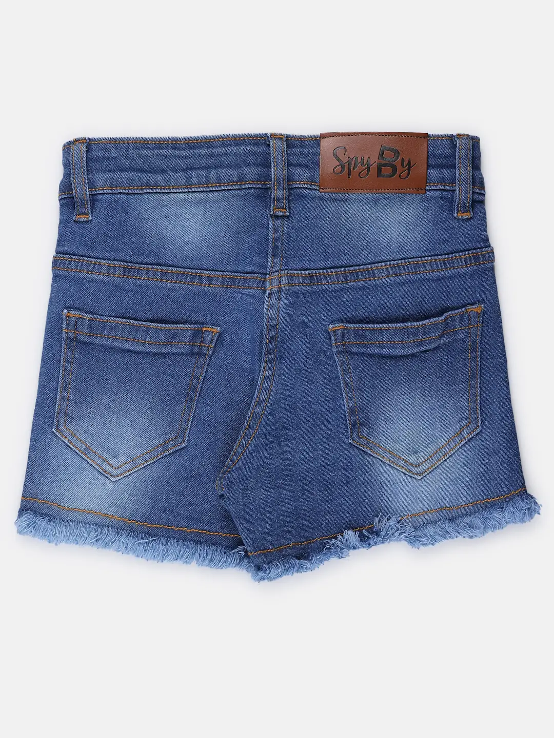 Spyby Girls Blue Color Short - 3