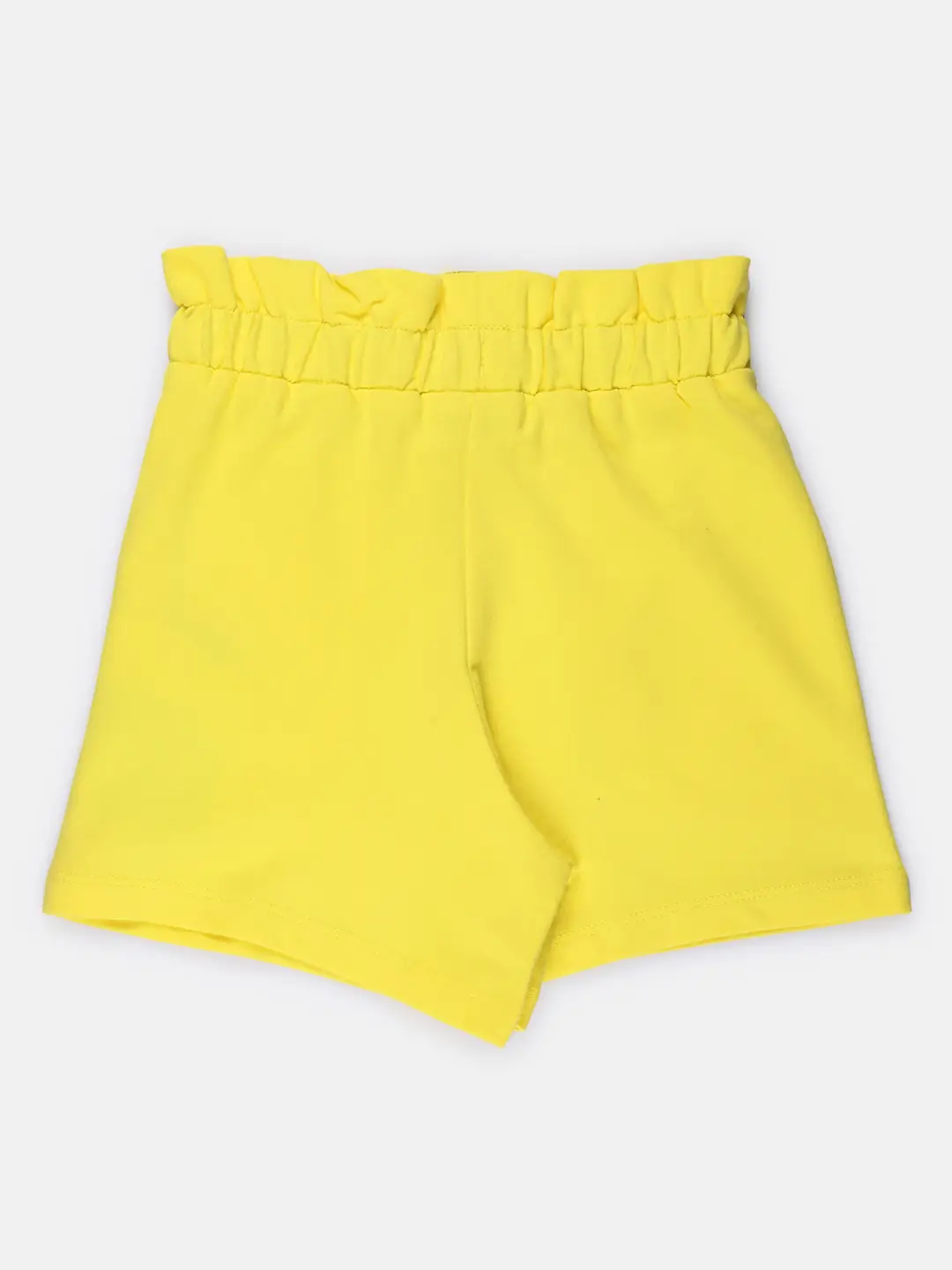 Spyby Girls Yellow Color Short - 3
