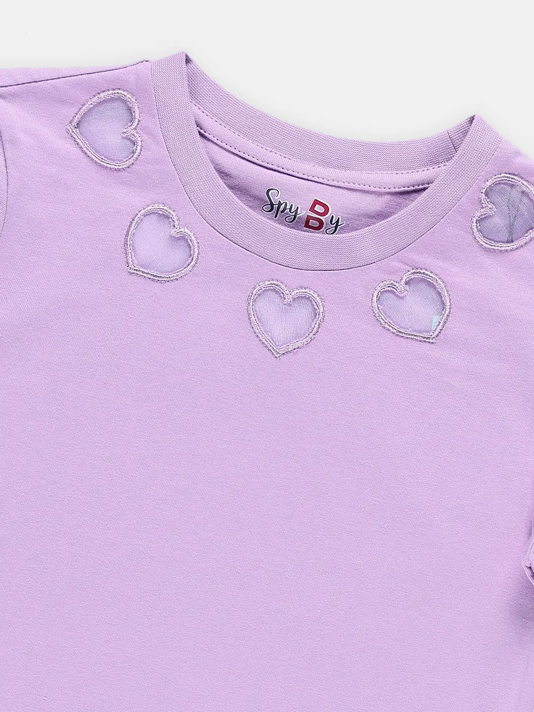 Spyby Girls Lavender Color Top - 2