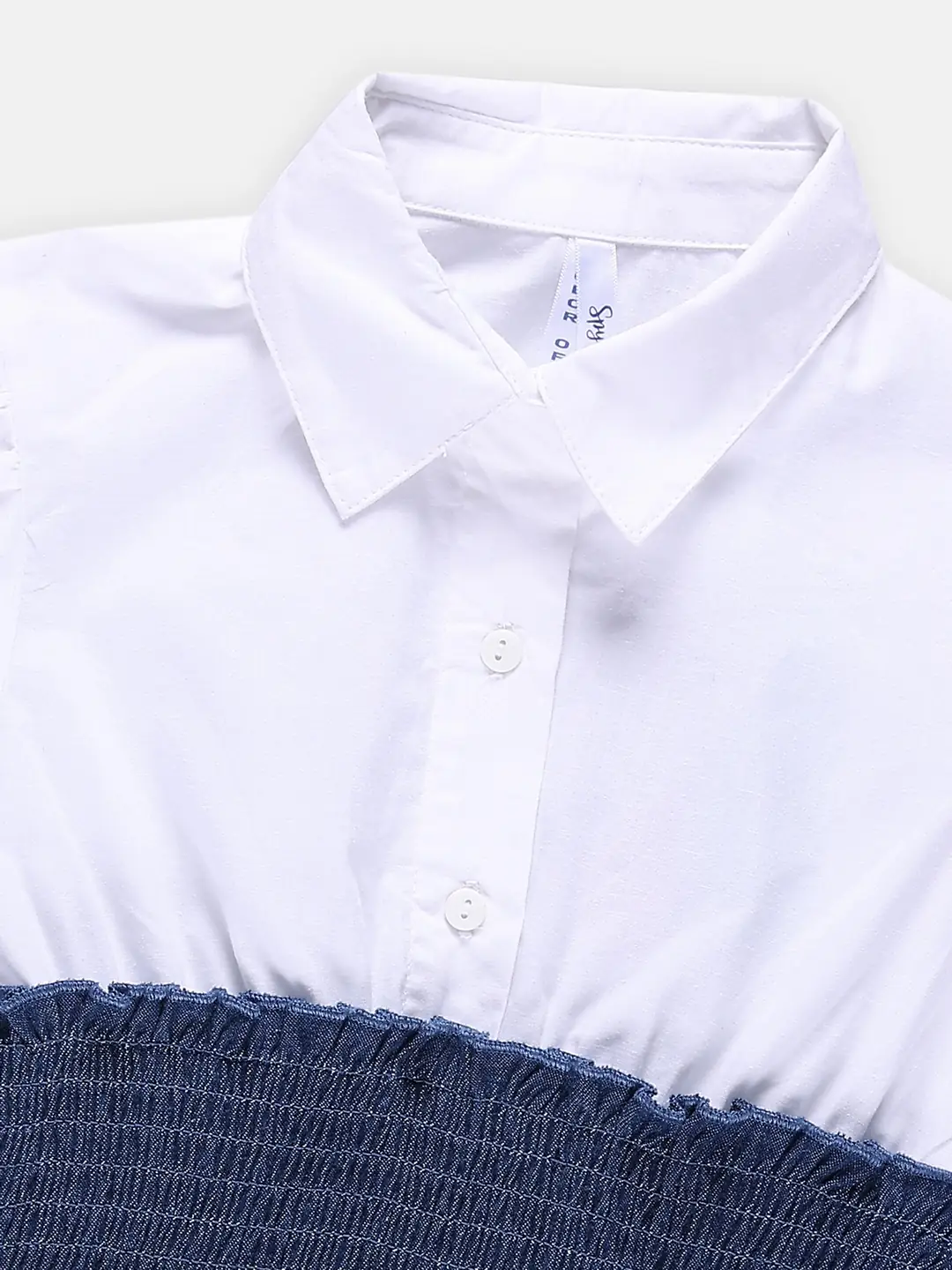 Spyby Girls White Color Top - 2