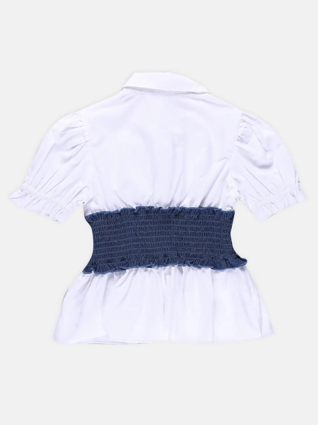 Spyby Girls White Color Top - 3