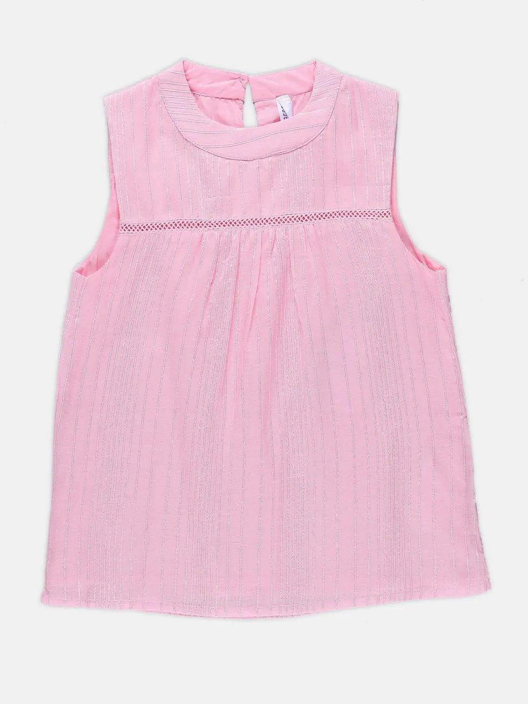 Spyby Girls Light Pink Color Top