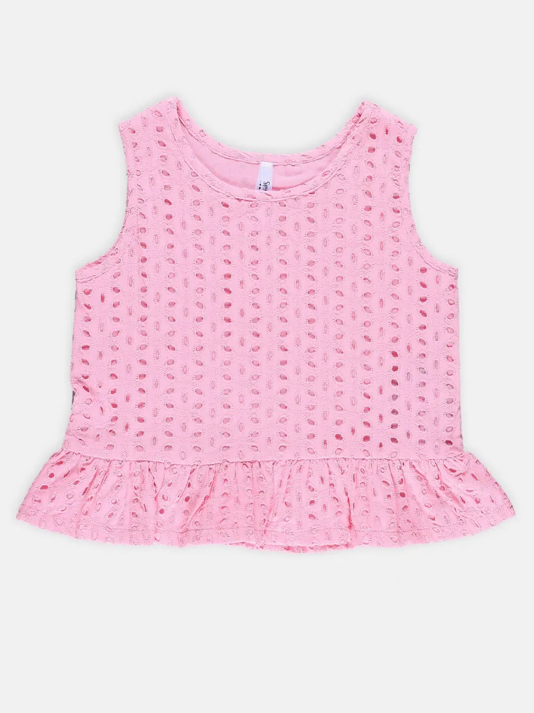Spyby Girls Pink Color Top