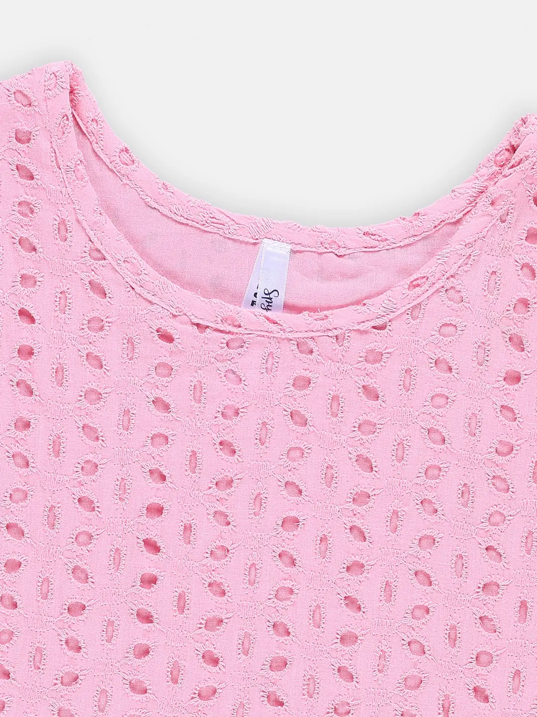 Spyby Girls Pink Color Top - 2
