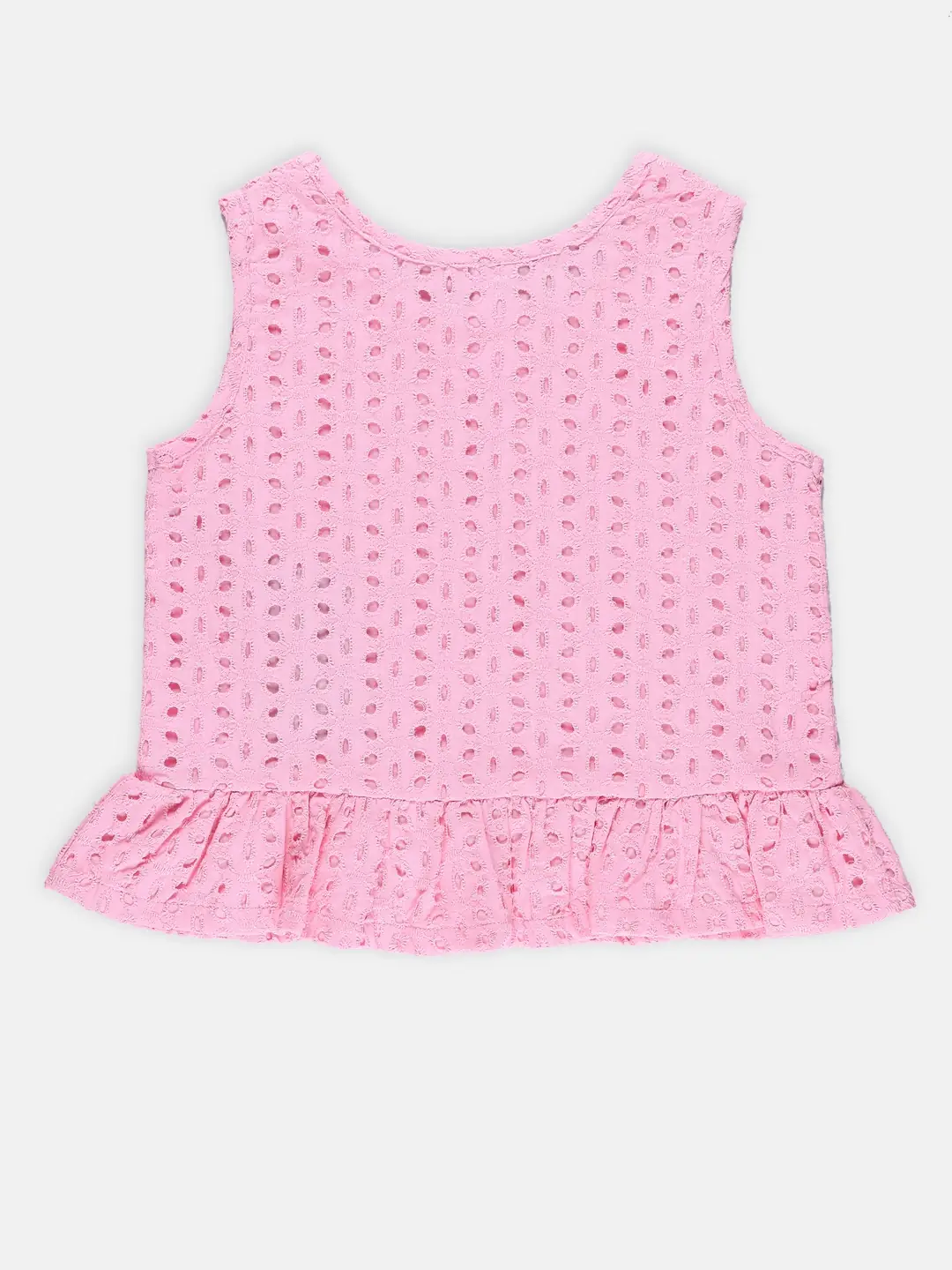 Spyby Girls Pink Color Top - 3