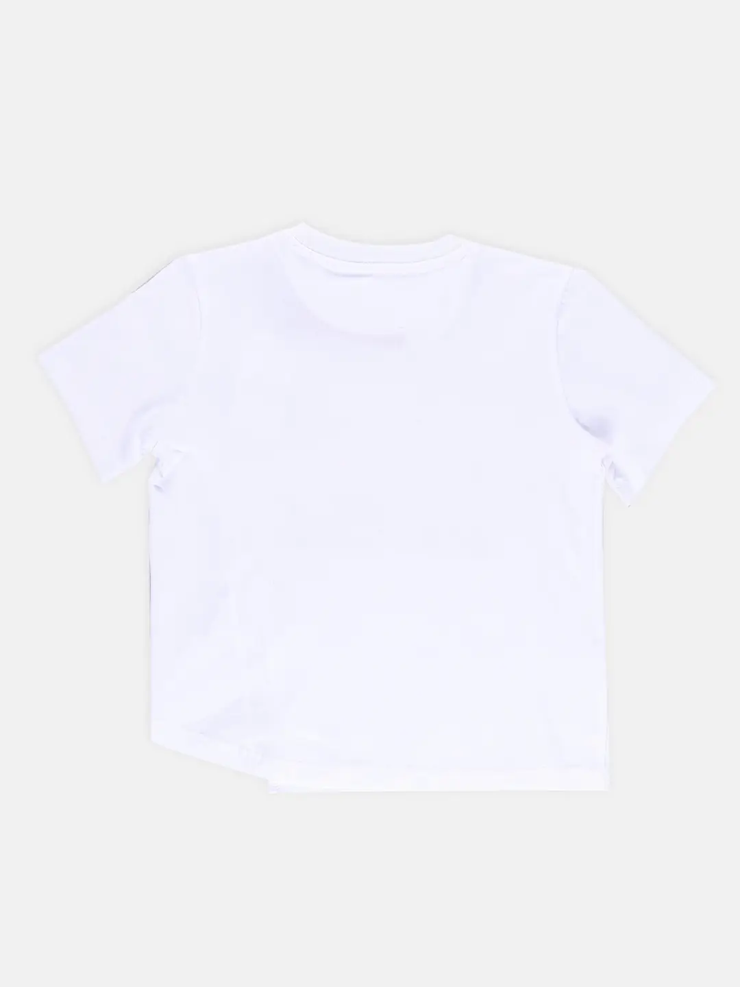 Spyby Girls White Color T-Shirt - 3