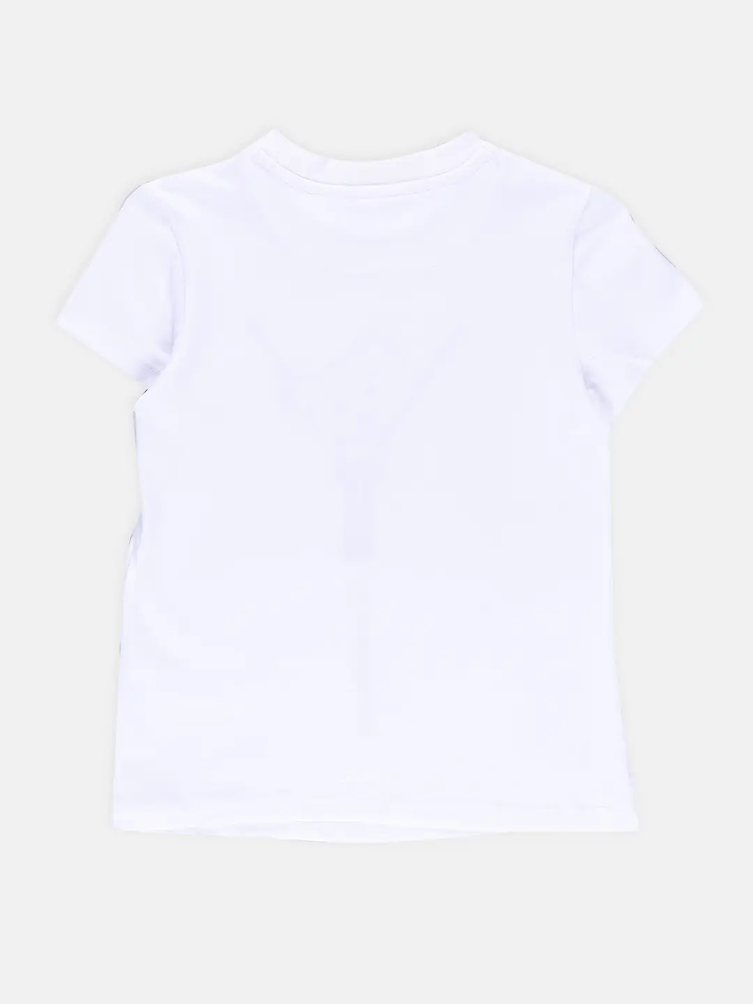 Spyby Girls White Color T-Shirt - 3