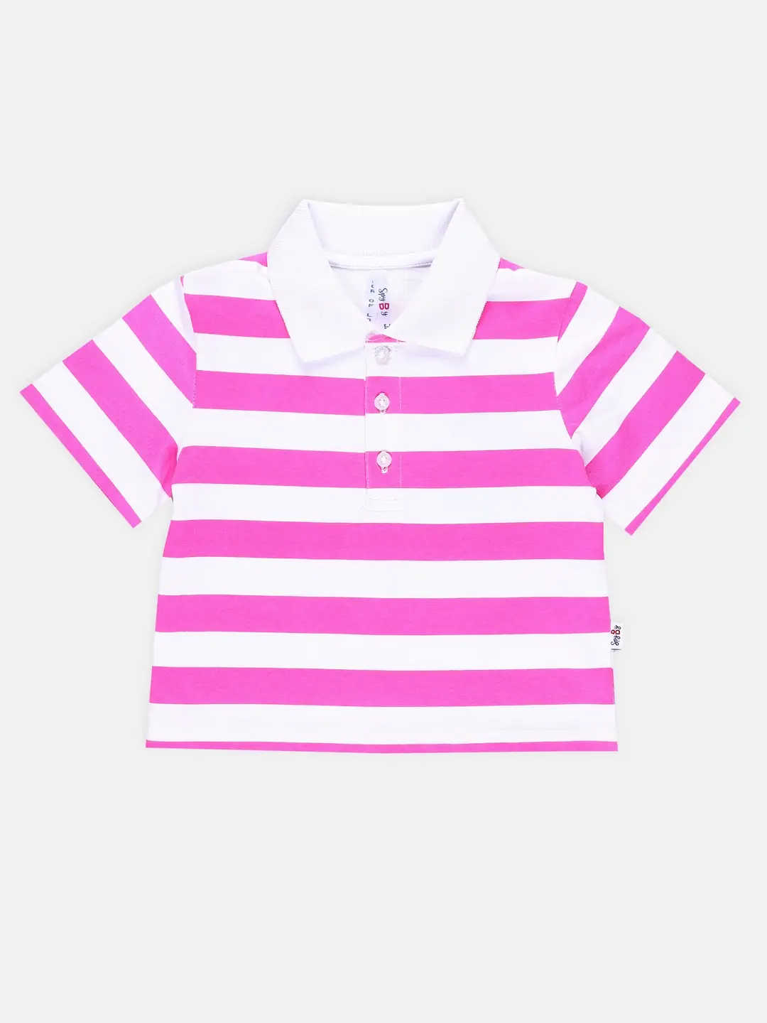 Spyby Girls Fusia Pink Color T-Shirt.
