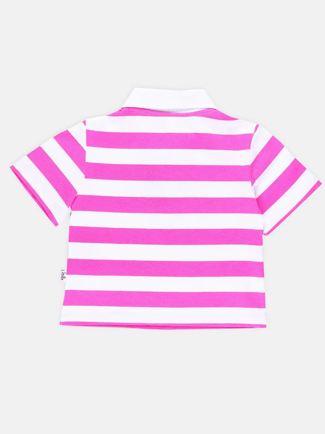 Spyby Girls Fusia Pink Color T-Shirt. - 3