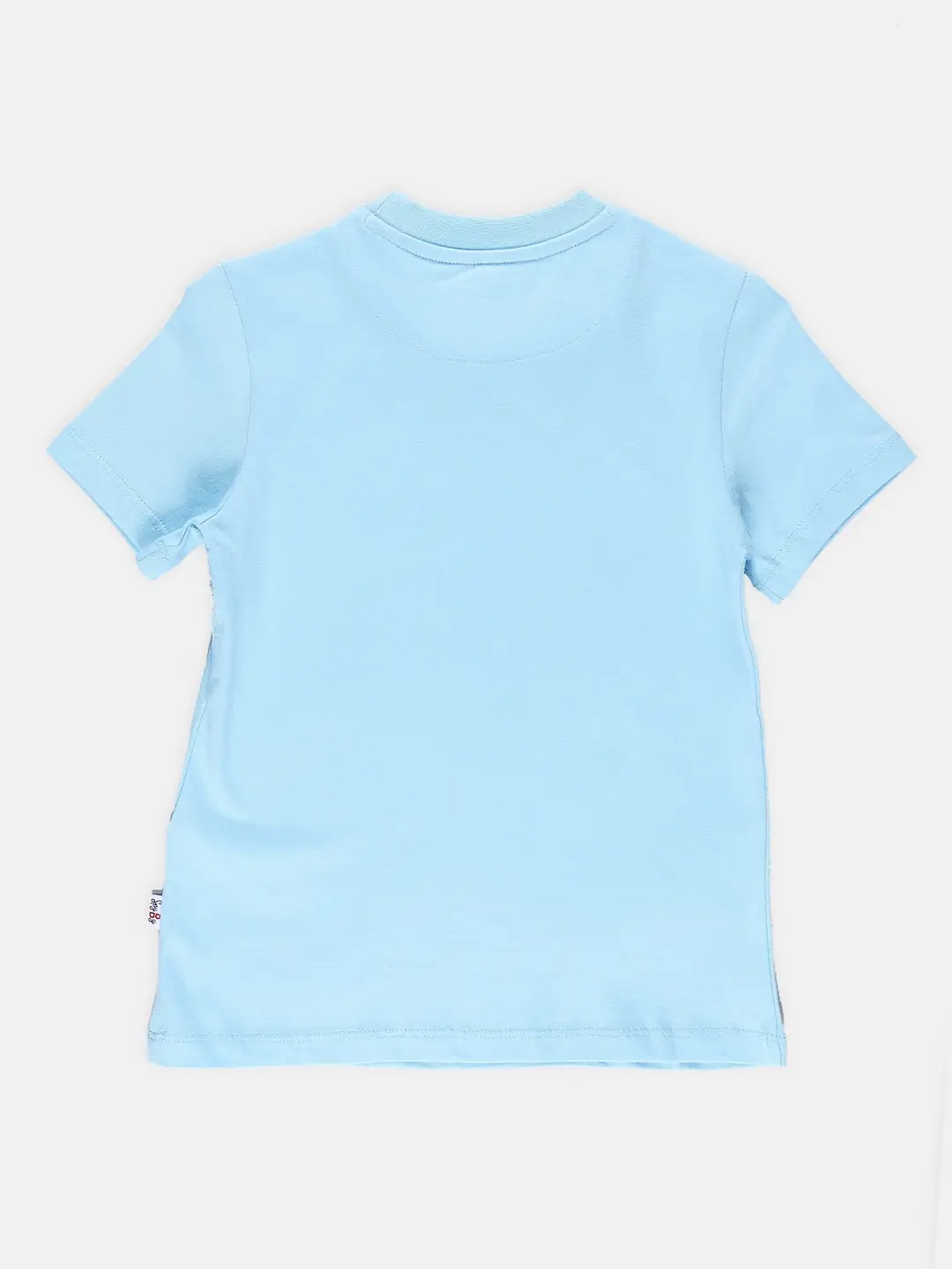 Spyby Girls Sky Blue Color T-Shirt - 3