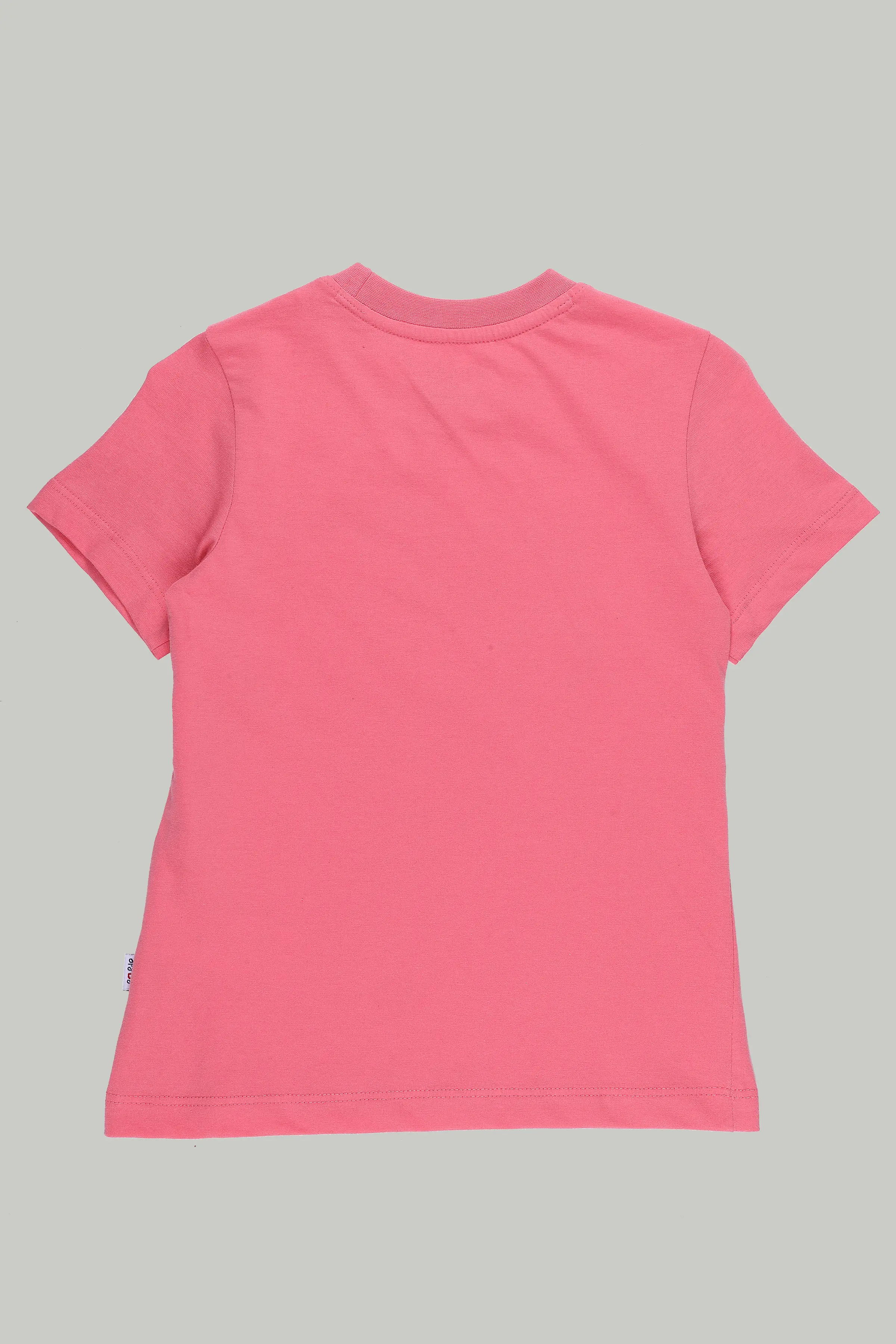 Spyby Girls Dark Peach Color T-Shirt - 3