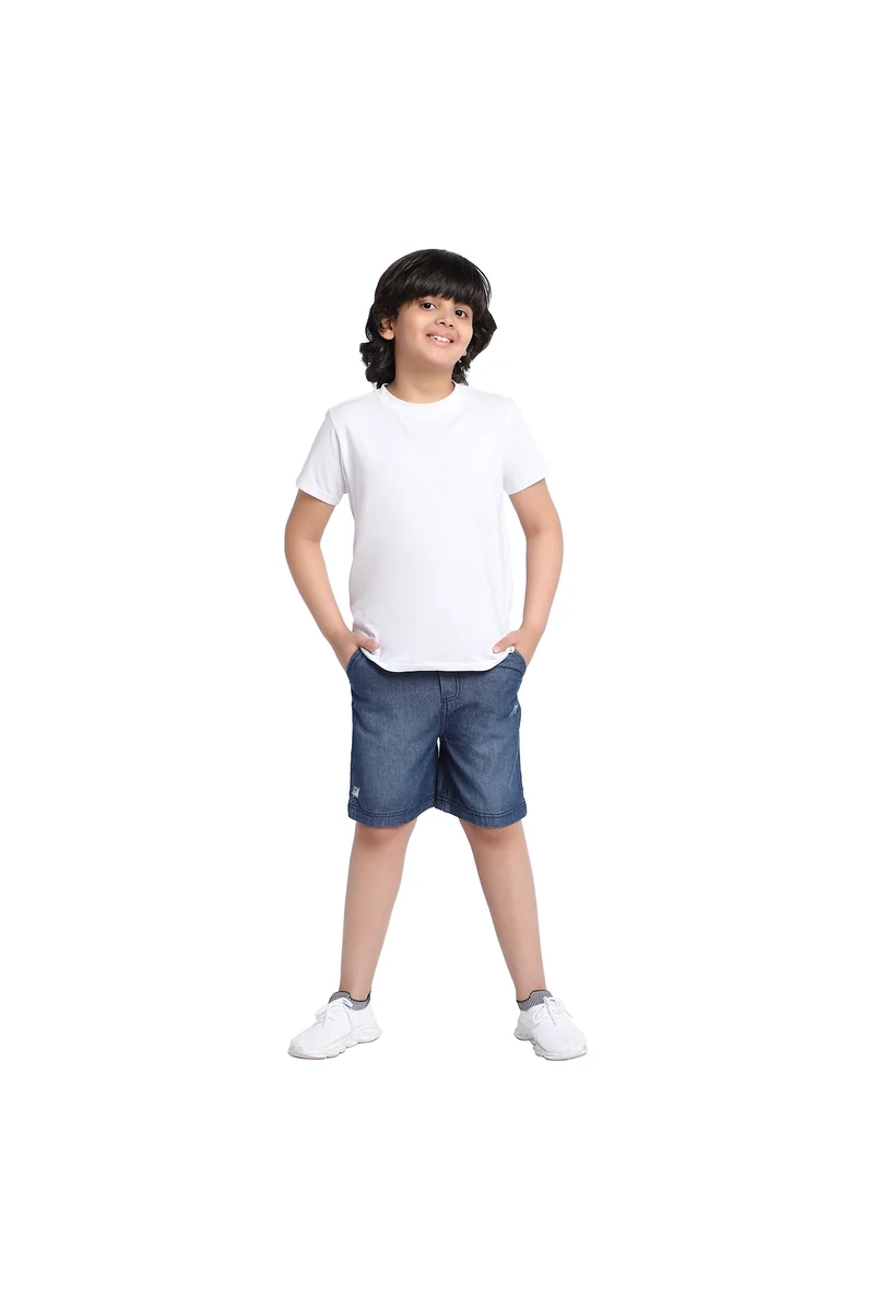  Boys Blue Color Short - 3