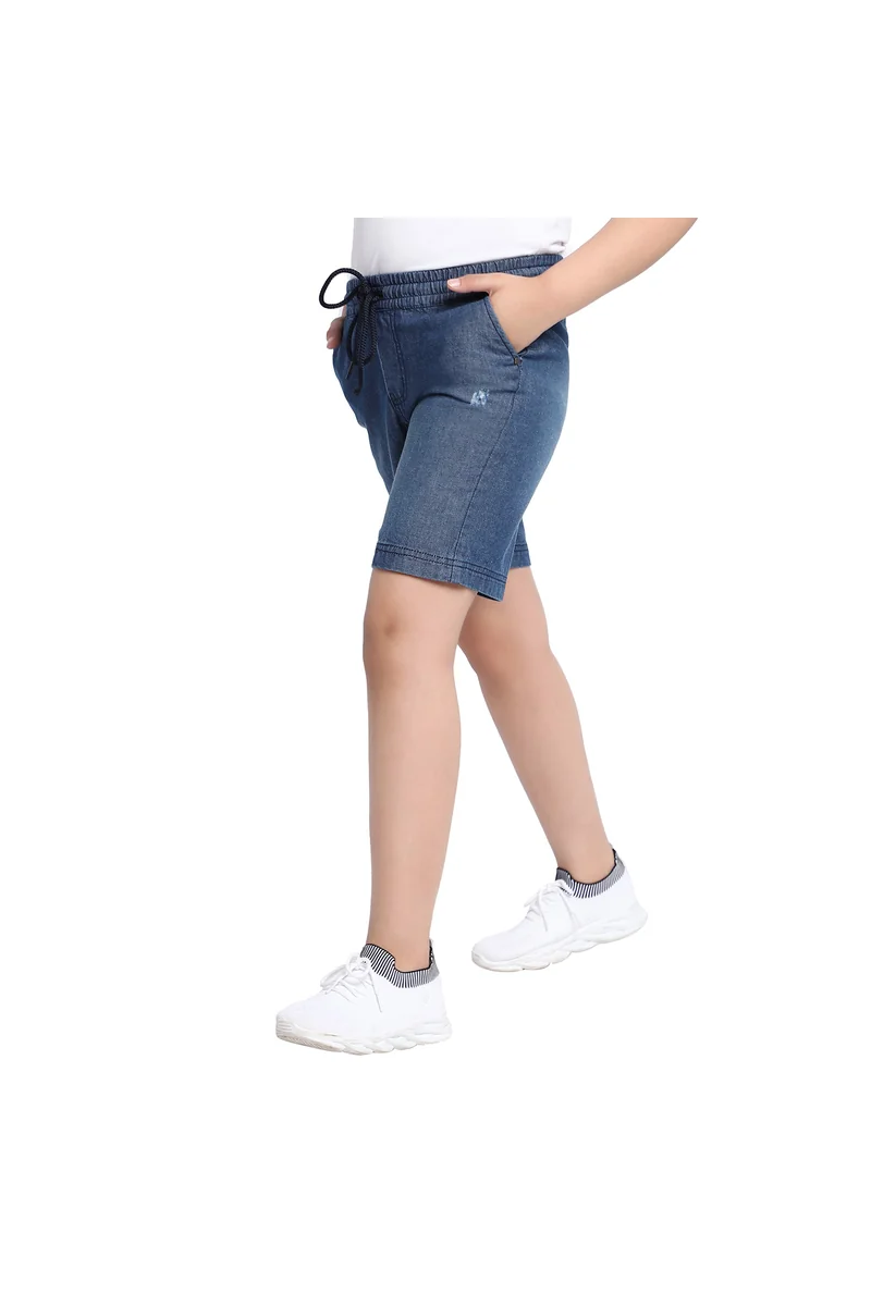  Boys Blue Color Short - 4