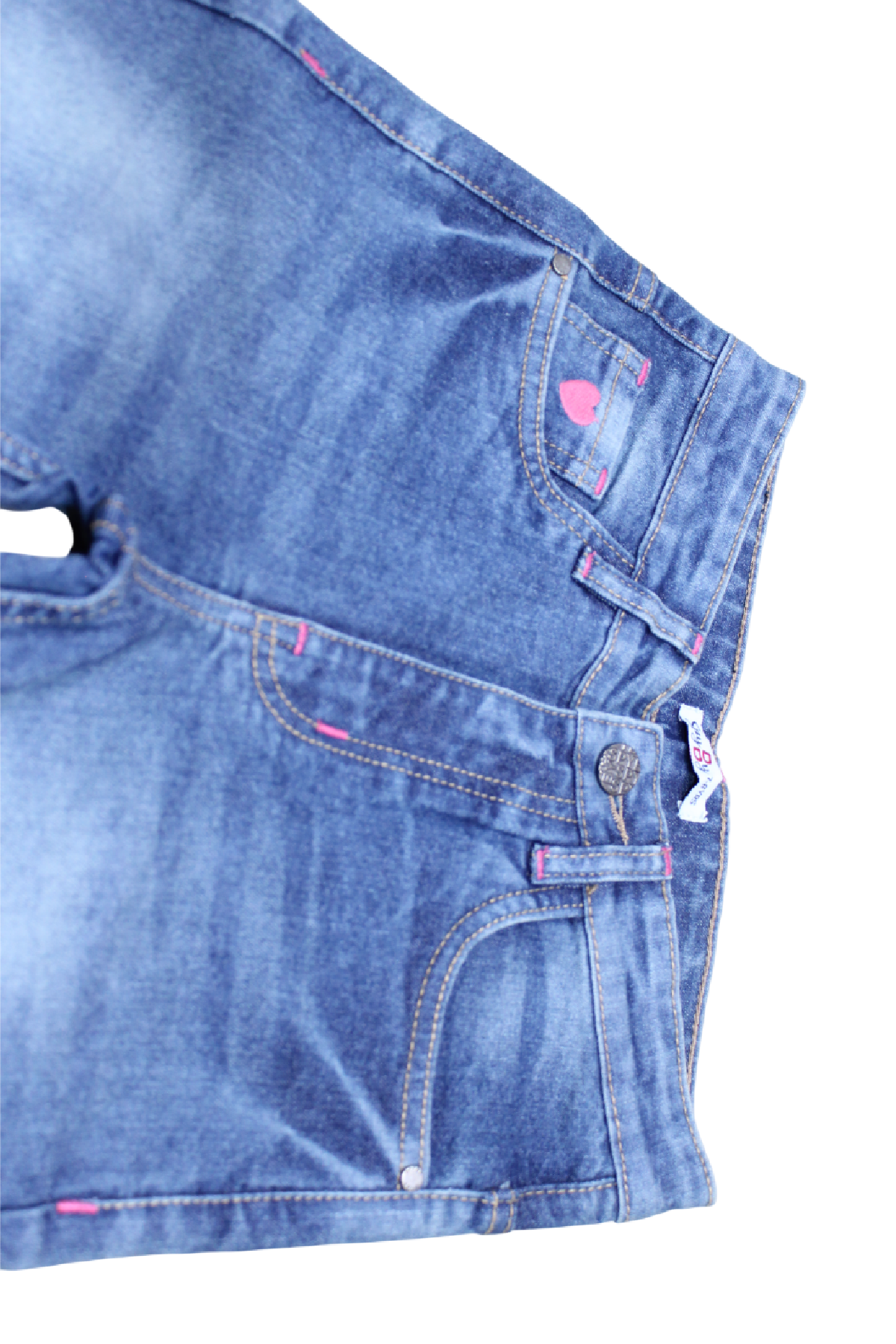 Spyby Girls Blue Color Jeans - 3