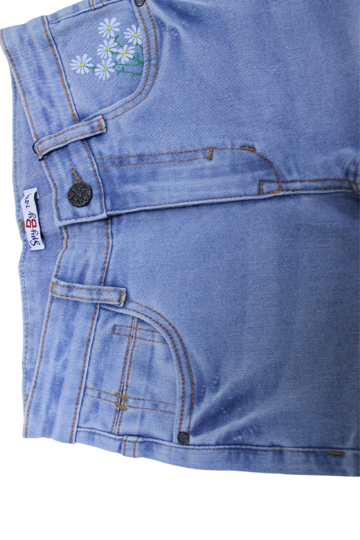 Spyby Girls Blue Color Jeans - 4
