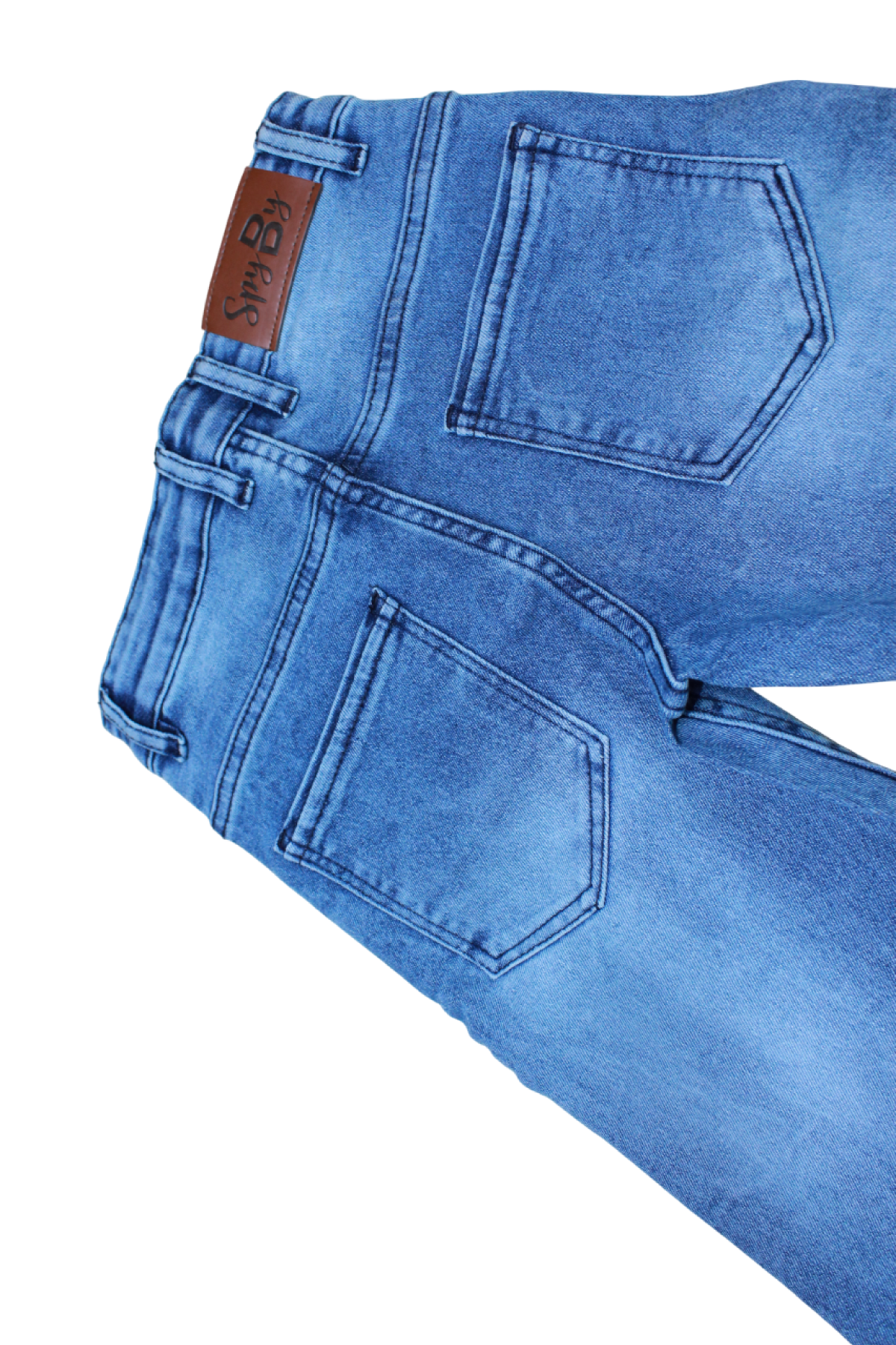 Spyby Boys Blue Color Jeans - 4