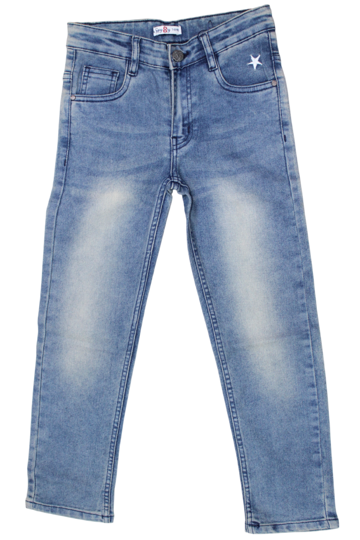Spyby Girls Blue Color Jeans
