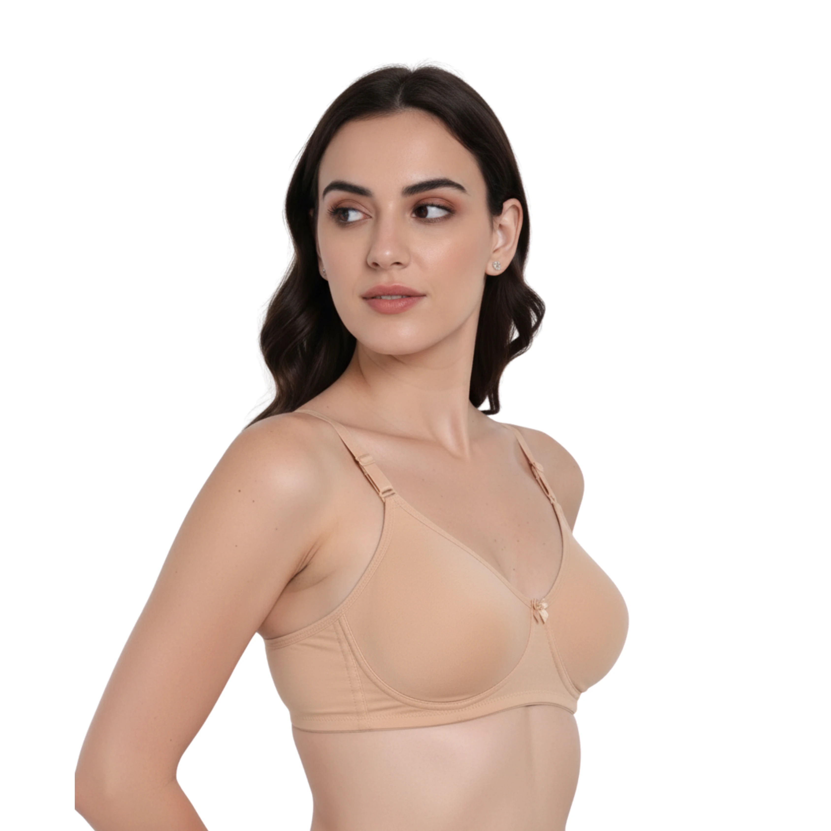 SELENA Wirefree Everyday Comfort Bra - Skin - 3
